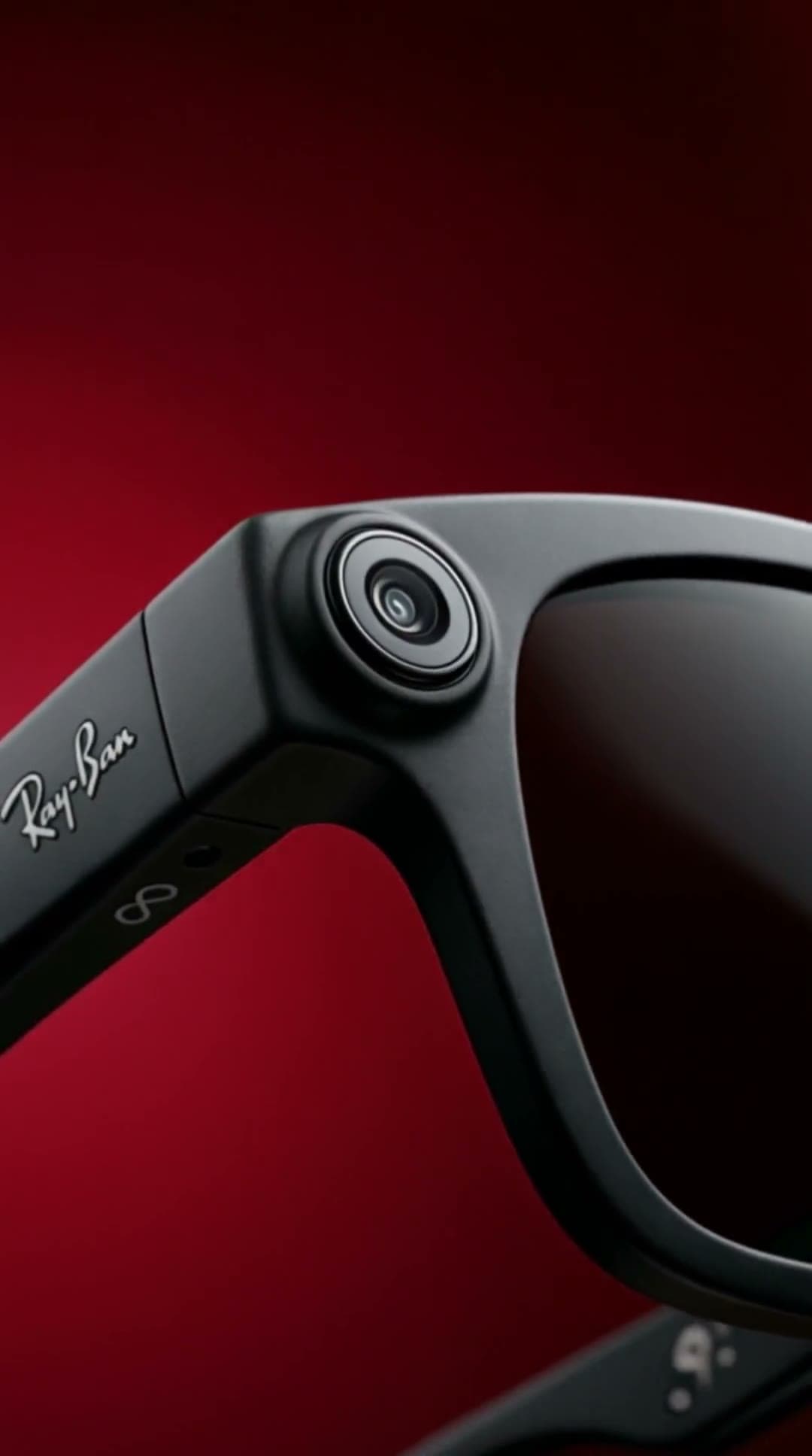 Frame from a concept film for Meta Ray-Ban smart glasses