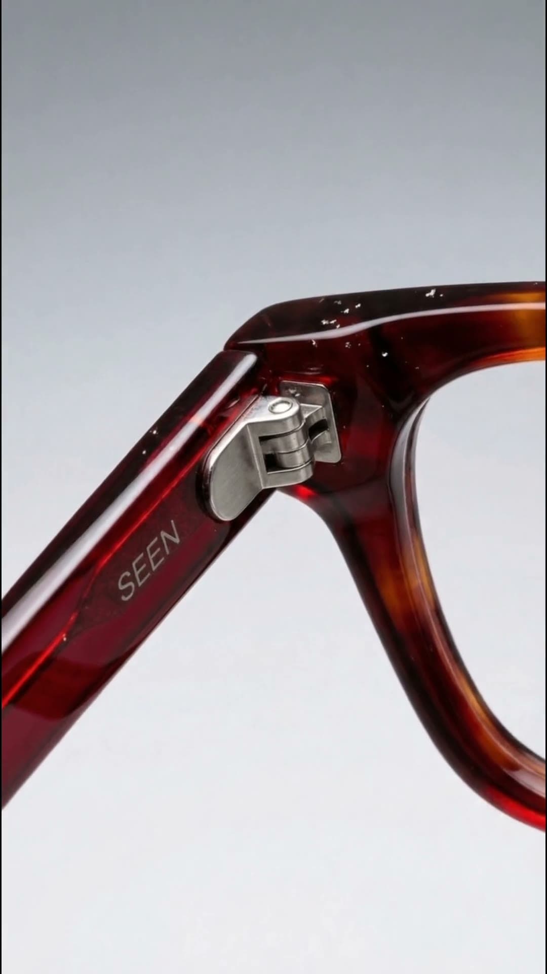 Frame from a product film for Seen Eyewear